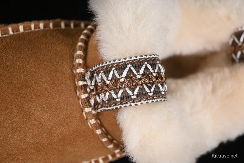 UGG Classic Ultra Mini Alpine Short Boots with Genuine Shearling Lining - 1158224