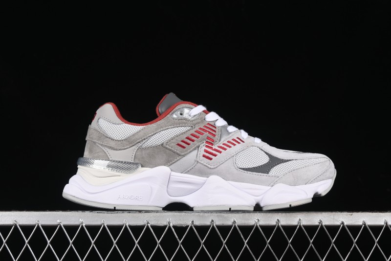 Joe Freshgoods x New Balance 9060 Retro Running Sneakers with ABZORB Cushioning - U9060EGL