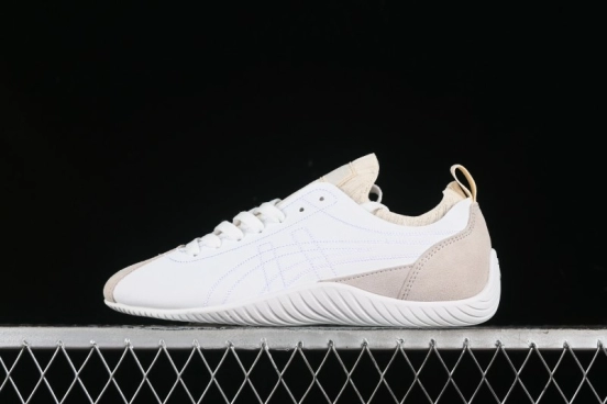 Onitsuka Tiger Sclaw Low-Top Lifestyle Casual Shoes with Comfortable Slip-Resistant Durable Design - 1183B969-101