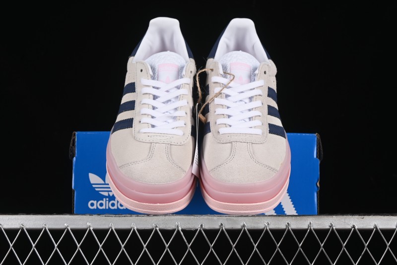 Adidas Originals Gazelle Bold IE6508 Low-Top Sneakers with Thick Sole for Casual Wear, Non-Slip and Durable - IE6508