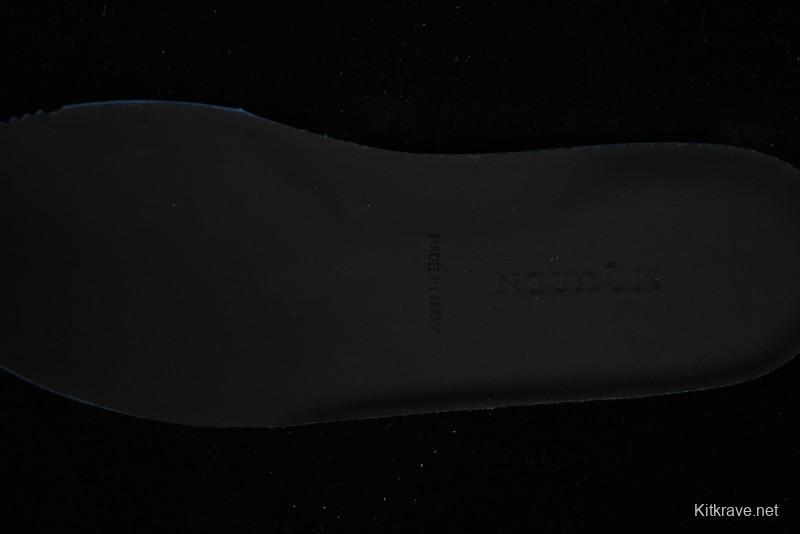 Alexander McQueen Flexion Retro Sneakers in Black with Diamond Grain Calfskin - 8.F6