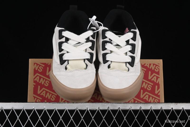 Vans Classics Knu Skool Retro Sneakers with Enlarged Toe and Thickened Tongue - VN000CZUVE1