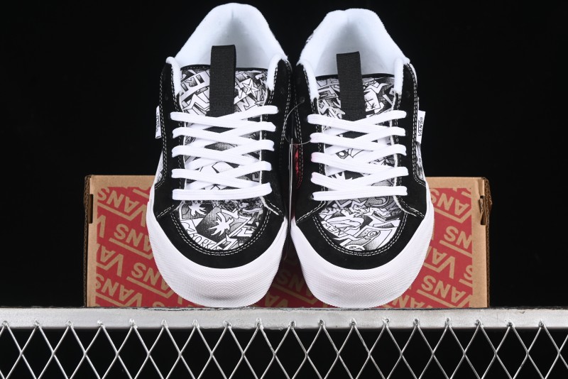 Vans Classics Knu Skool Retro Skate Shoes with Enlarged Toe and Thickened Tongue - VN000CZWBHJ