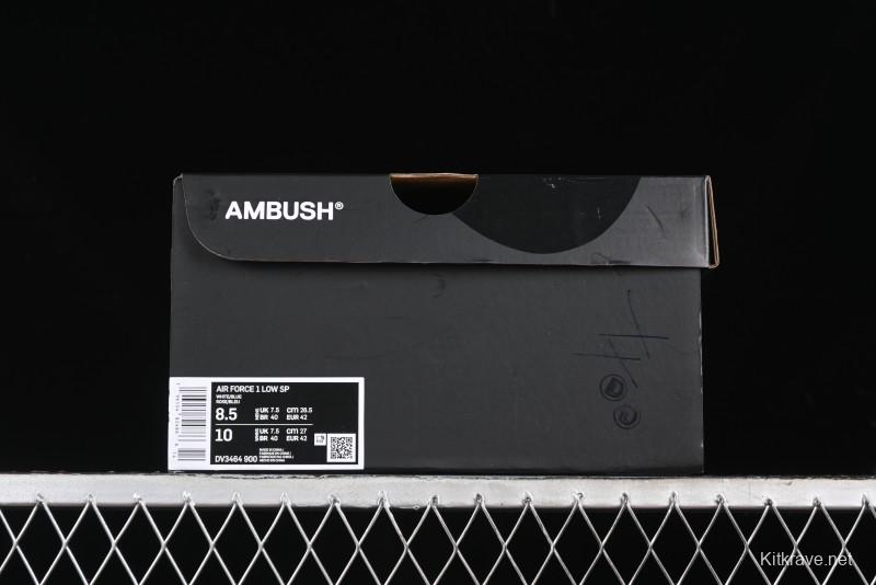 Nike Air Force 1 '07 Low Casual Sneakers Ambush Collaboration - DV3464-900