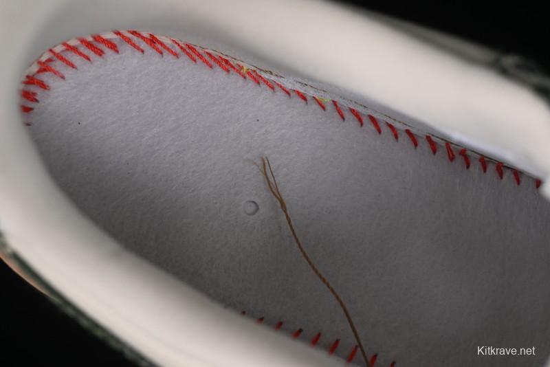 Nike Air Force 1 '07 Low Dior Collaboration - Beige Green Swoosh Low-Top Casual Sneakers - KK1988-010