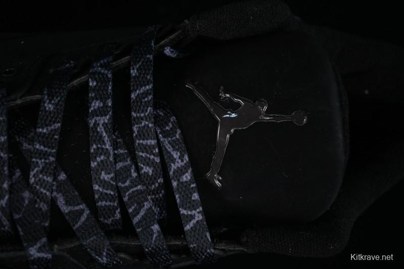 Nike Air Jordan 3 Retro Basketball Shoes in Midnight Black - CT8532-001