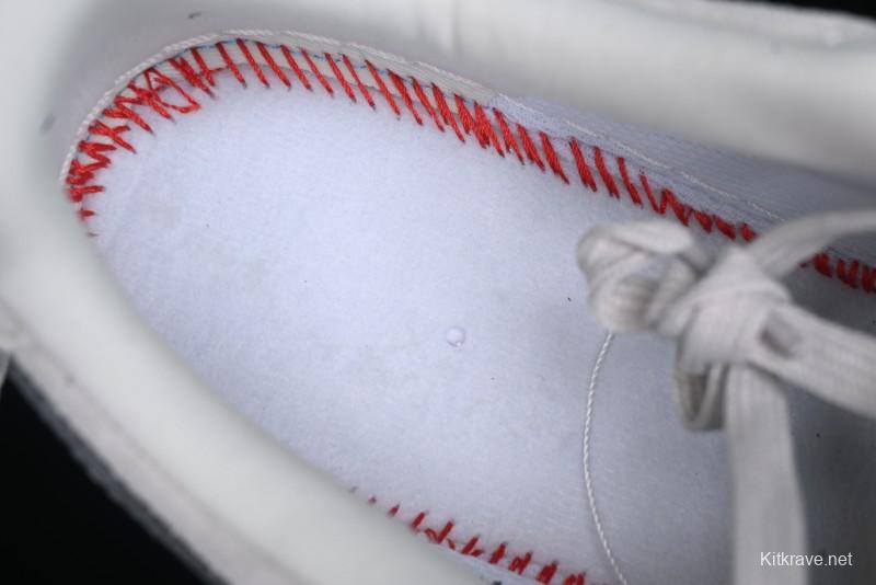 Nike Air Force 1 '07 Low Ghostface Collaboration - Light Grey Pigskin Low-Top Casual Sneakers - DF0188-022