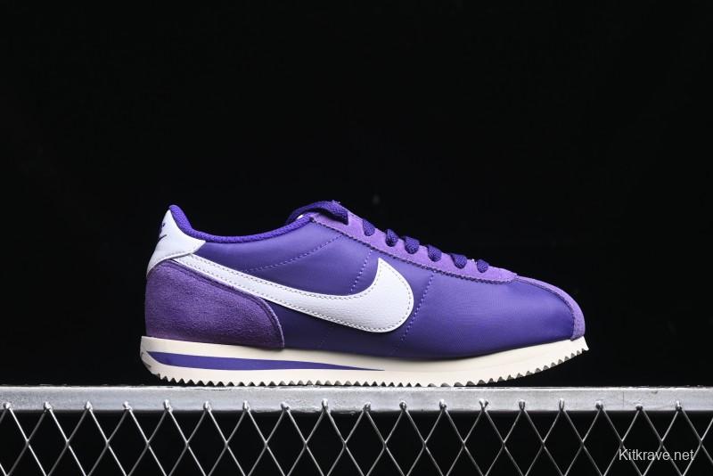 Nike Classic Cortez Leather Retro Running Shoes - DZ2795-500