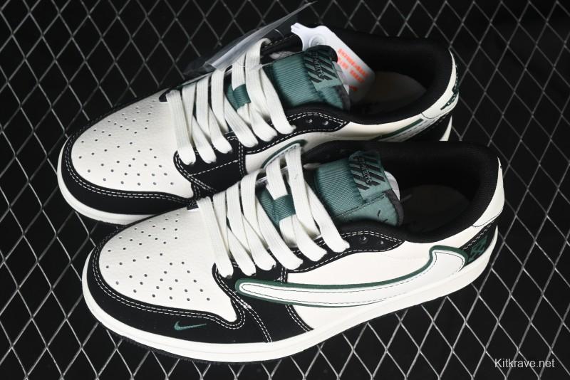 Nike Travis Scott x Fragment Design x Air Jordan 1 Low OG SP Sneakers - SJ2068-114