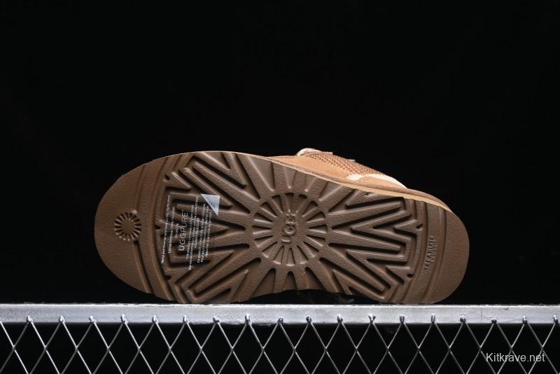 UGG Classic Ultra Mini Mel Dual Color Lace-Up Low-Top Casual Shoes - 1144032