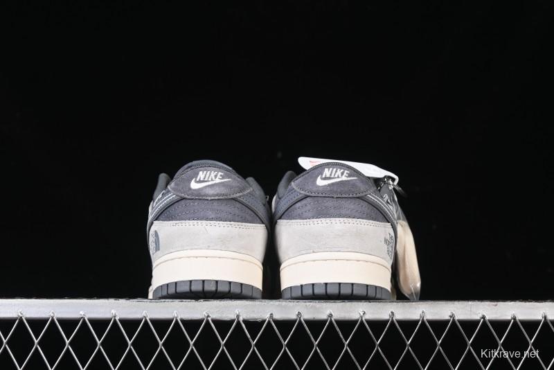 Nike SB Dunk Low The North Face Series - Anniversary Custom Edition Low-Top Casual Skate Shoes - DM6868-004