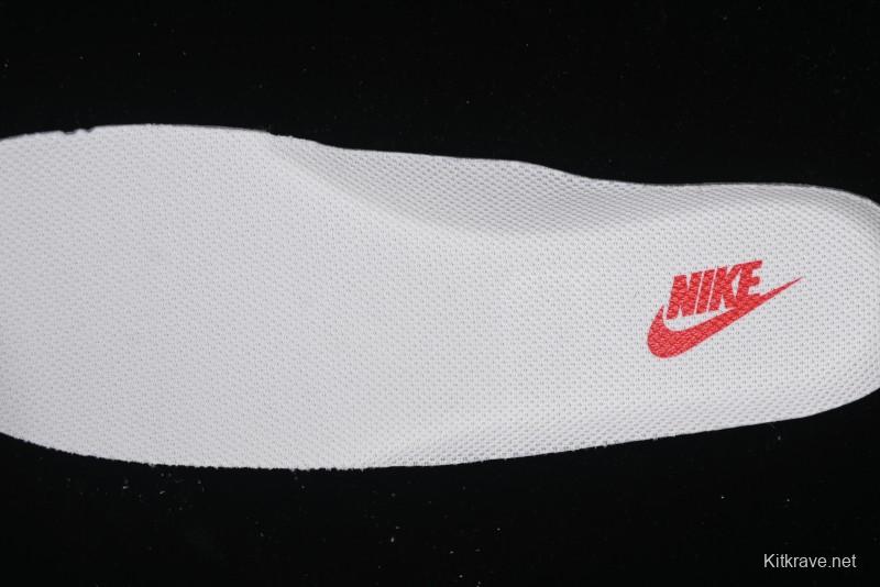 Nike Air Force 1 '07 Low Stussy Collaboration - AF1 White Red Label Low-Top Casual Sneakers - SJ6698-016