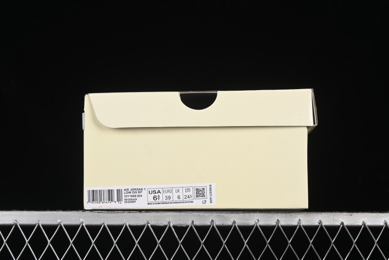 Nike Travis Scott x Fragment Design x Air Jordan 1 Low OG SP AJ1 Supreme North Face Collaboration - DIY1688-004