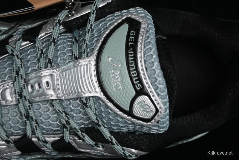 Asics Gel-Nimbus 10.1 Retro Breathable Casual Shoes with Cushioning for Men - 1203A543-400