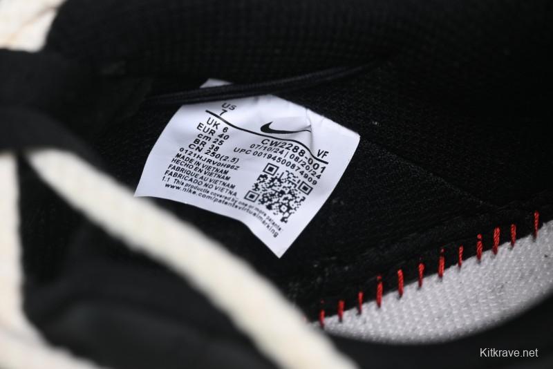 Nike Air Force 1 '07 Low Black Deconstructed Utility Casual Sneakers - CW2288-763