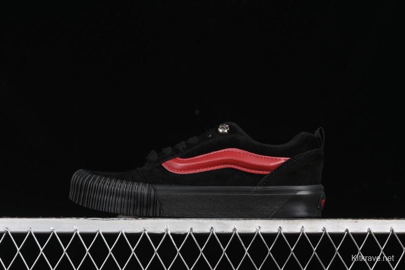 Vans Knu Skool Low Top Retro Casual Vulcanized Slip-On Shoes - VN0009QCSWE