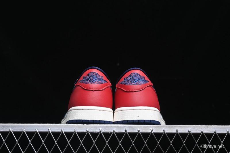 Nike Air Jordan 1 Low OG "Howard University" Casual Sneakers - HQ2993-100