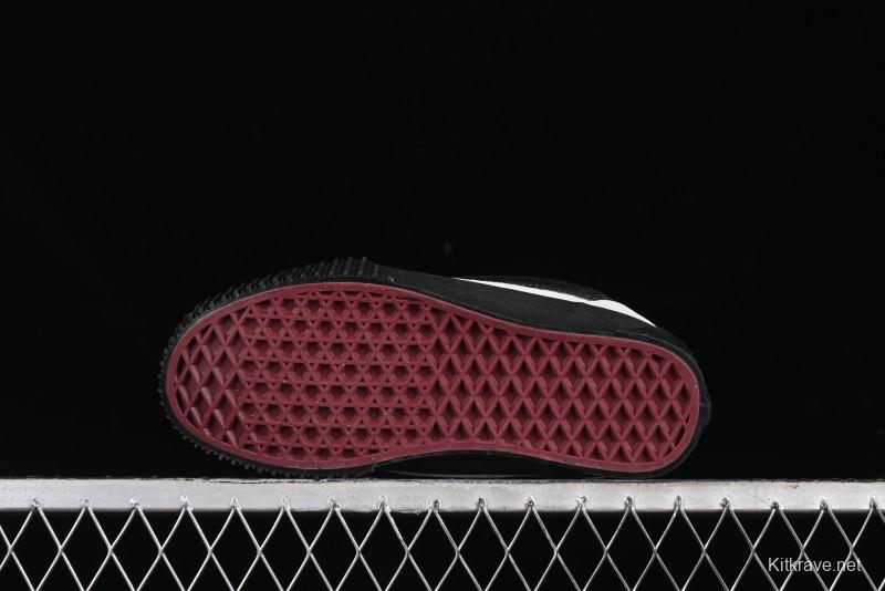 Vans Knu Skool Halloween White Black Low Top Retro Casual Vulcanized Slip On Shoes - VN0009QCSWE