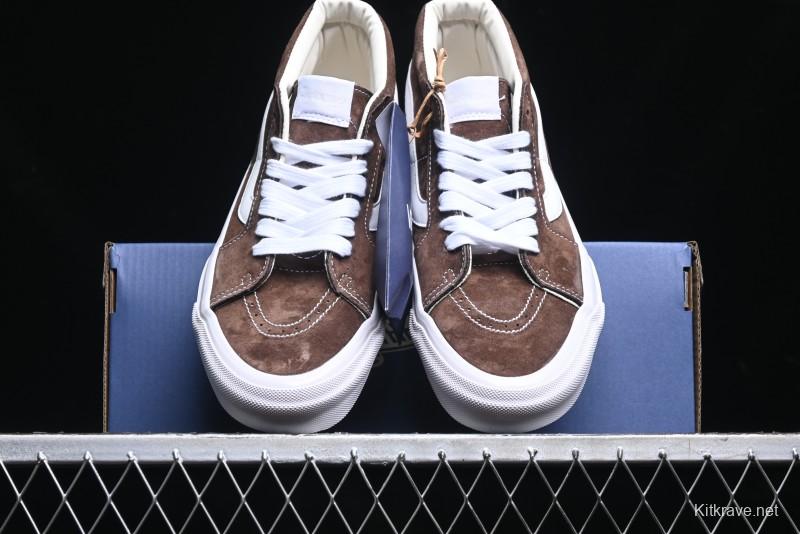 Vans Sk8-Mid Reissue 83 Premium Suede Retro Skate Shoes - VN000CQQDMV