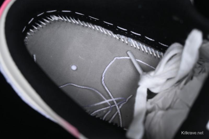 Nike Air Jordan 1 Low Retro Basketball Shoes - Panda Mischief Qixi Theme with Special Graffiti Design - 553558-132