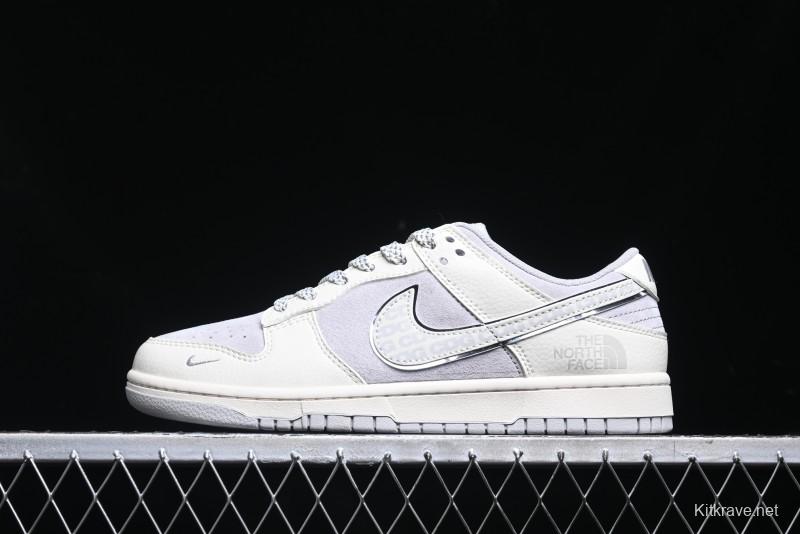 Nike SB Dunk Low The North Face Collaboration - Polar Fox Anniversary Customized Low-Top Casual Sneakers - BB7518-005