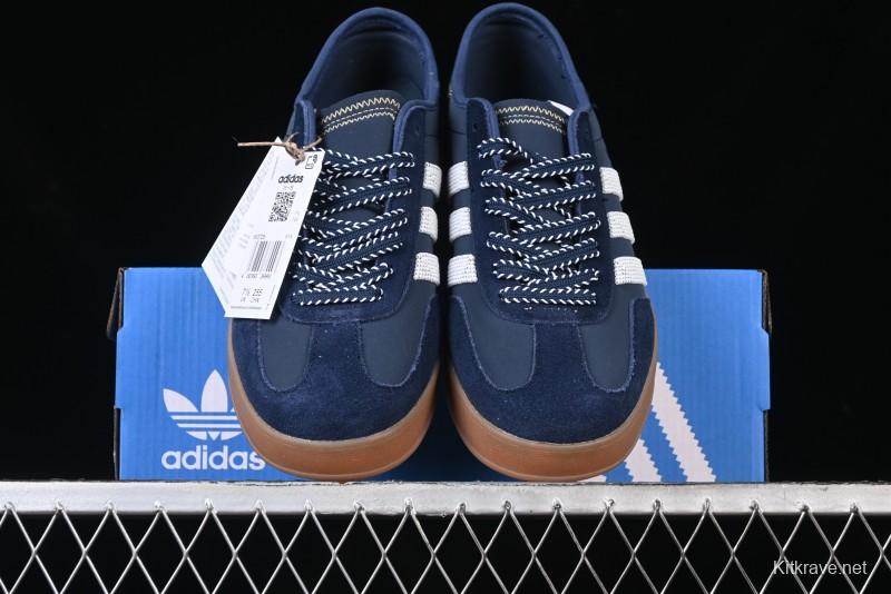 Adidas Clot x Originals Gazelle Indoor Retro Casual Slip-Resistant Wear-Resistant Low-Top Sneakers - IH3725