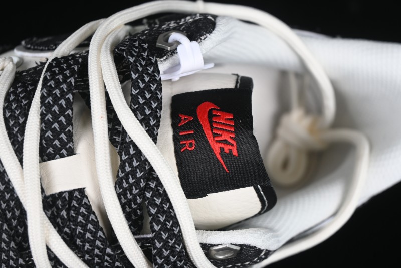 Nike Air Force 1 '07 Low Levi's Collaboration Black Denim Drawstring Casual Sneakers - SJ1198-800