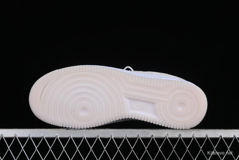 Nike Air Force 1 '07 Low Casual Sneakers with Full-Length Air Cushion - FN5832-100