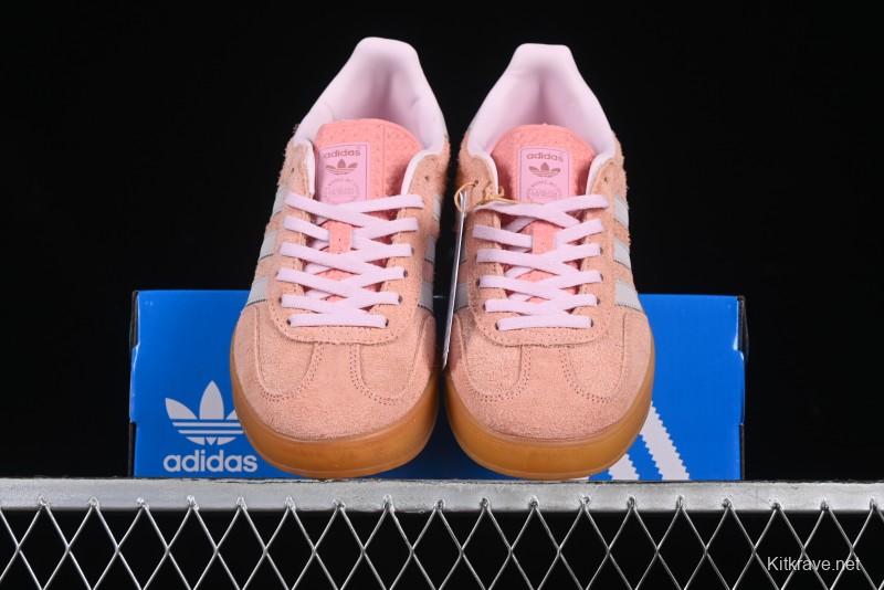 Adidas Originals Gazelle Indoor Retro Casual Slip-Resistant Wear-Resistant Low-Top Skate Shoes - IE2946