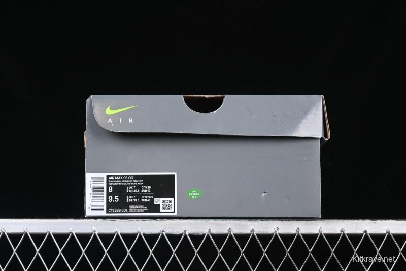 Nike Air Max 95 Retro Running Shoes with Air Cushion Technology - CT1689-001