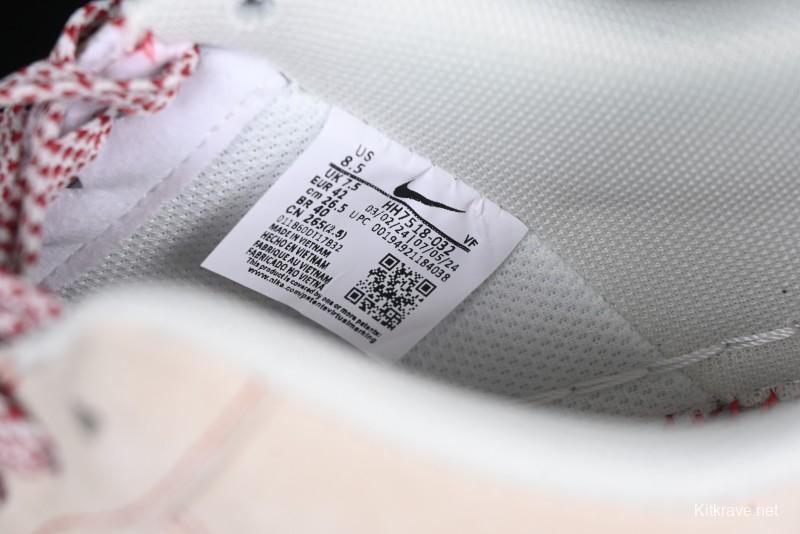 Nike Air Force 1 '07 Low Supreme Collaboration Year of the Snake Limited Edition Red Snake Swoosh Low-Top Casual Sneakers - HH7518-032