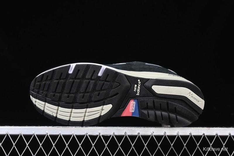 New Balance Made In USA 992 Classic Retro Running Sneakers with Superior Comfort - M992BK