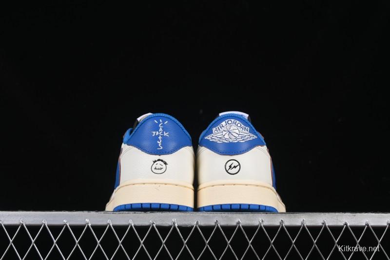 Nike Travis Scott x Air Jordan 1 Low OG AJ1 Reverse Swoosh - DM7866-104