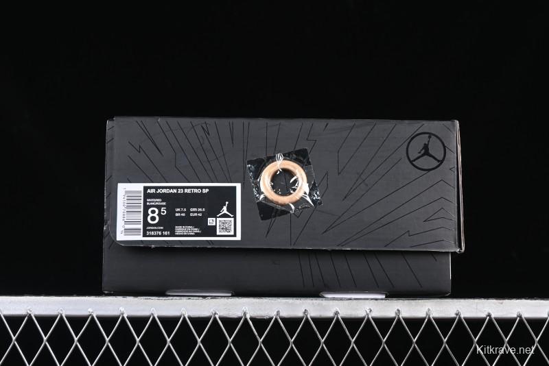 Nike Air Jordan 23 AJ23 Mid Retro Casual Sneakers Basketball Shoes with Visible Air Cushion - 318376-161