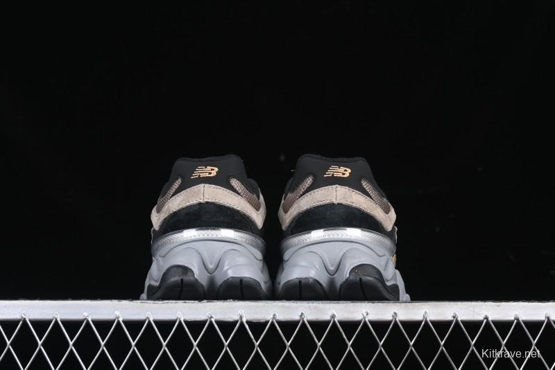 New Balance NB9060 Series Retro Casual Running Shoes with ABZORB Cushioning - U9060FMB