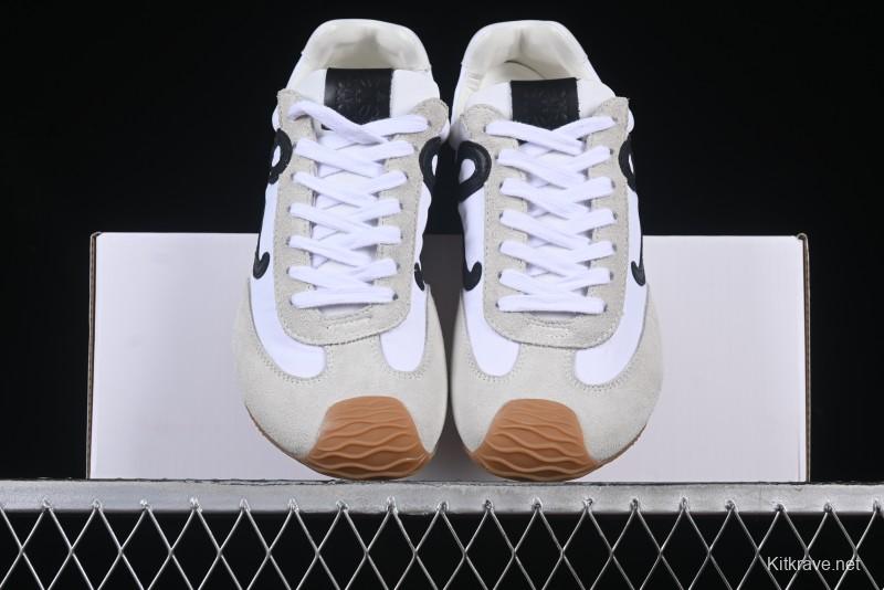 Loewe Ballet Runner 2.0 Sneakers Retro Style Low-Profile Casual Sports Shoes with Asymmetric Toe Design - Ballet Runner 2.0