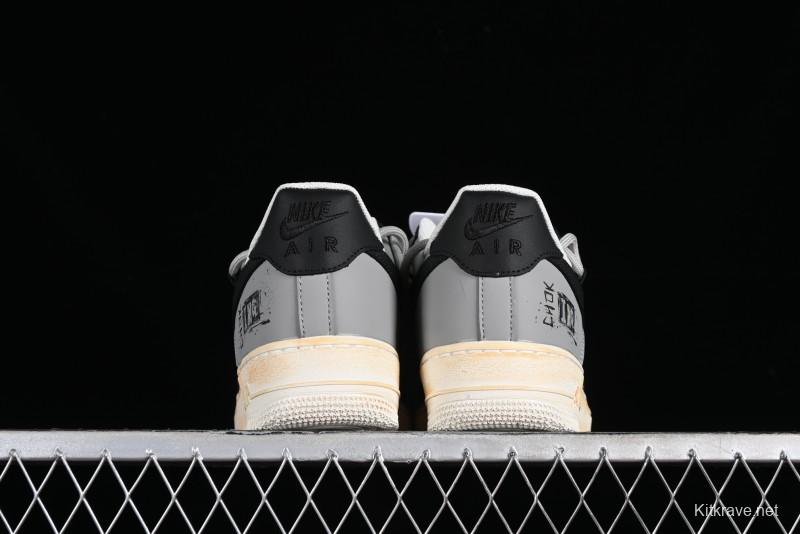 Nike Air Force 1 '07 Low Custom Hand-Painted Anime Theme Casual Sneakers with Strap - ZH0316-015