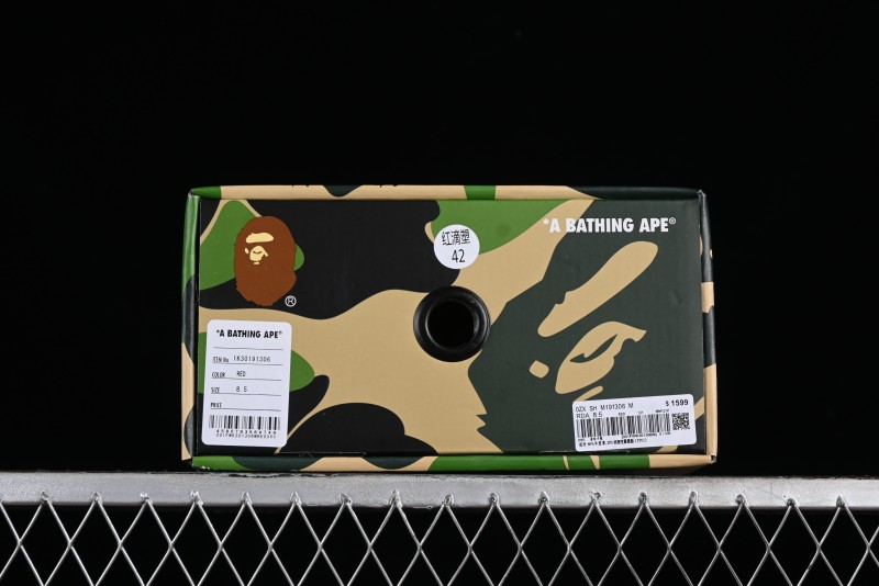 Bape Bape Sta "Tokyo" Classic Skateboard Sneakers with Full-Length Air Cushion - 1K30191306