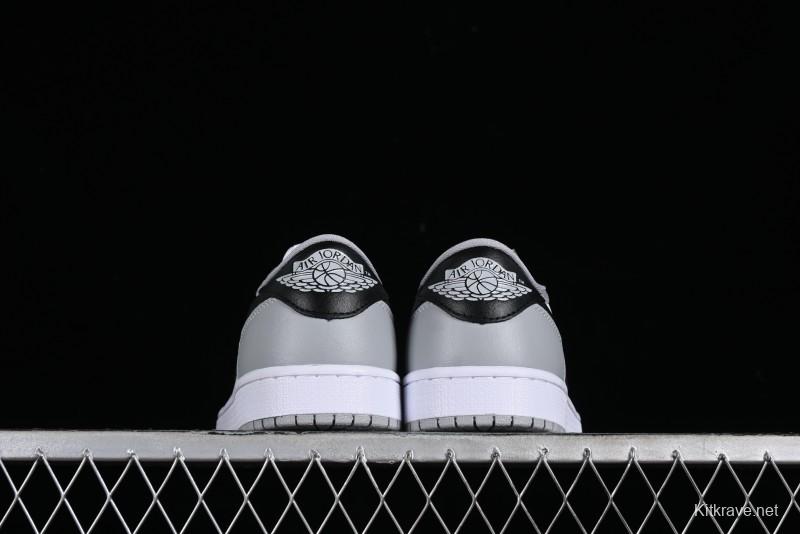 Nike Air Jordan 1 Low AJ1 Grey Black Low Top Casual Sneakers - CZ0790-110