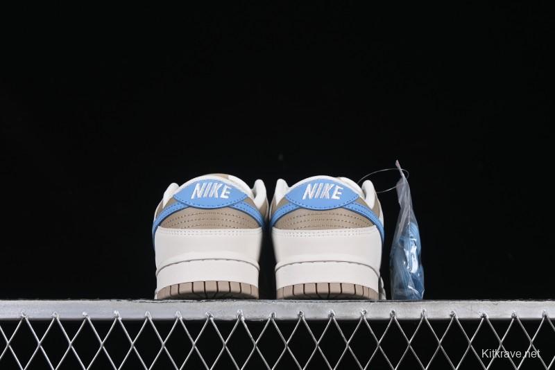 Nike Dunk Low Retro Premium Casual Sneakers in Caramel Cream - HQ1175-240