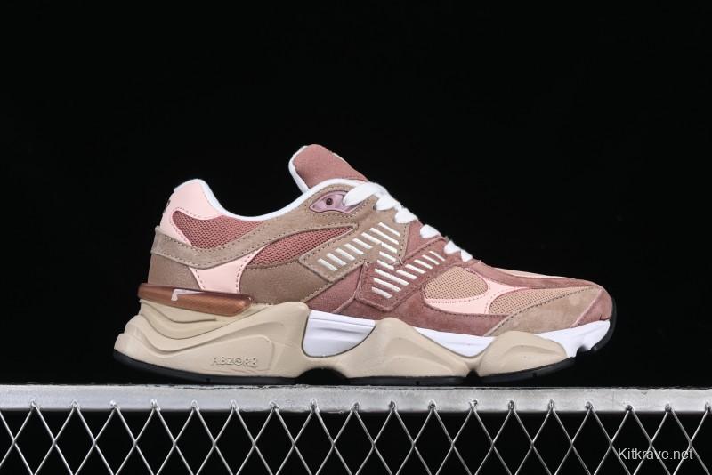 New Balance 9060 Retro Casual Running Sneakers with ABZORB Cushioning Technology - U9060EEH