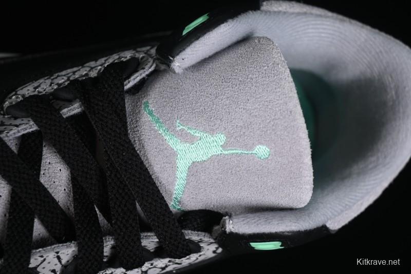 Nike Air Jordan 3 Retro Sneakers Green Glow - CT8532-031