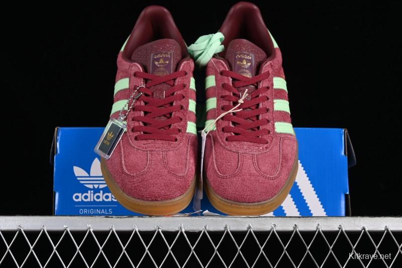 Adidas Originals Gazelle Indoor IH7487 Retro Casual Slip-Resistant Wear-Resistant Low-Top Skate Shoes