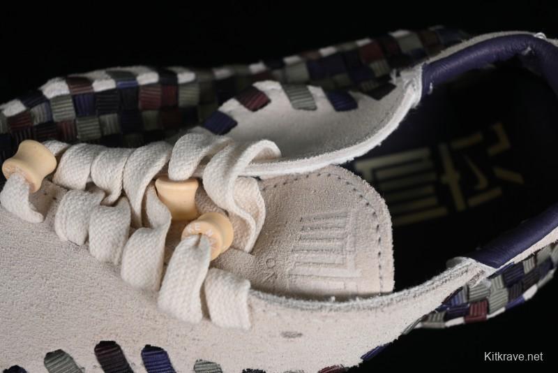 Nike Air Footscape Woven Asymmetrical Weave Slip-Resistant Low-Top Lifestyle Sneakers - FV3615-191