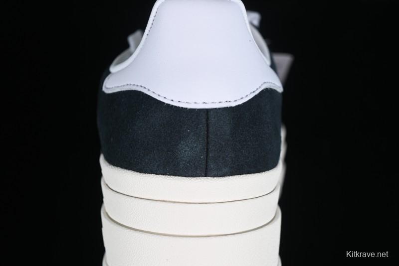 Adidas Originals Gazelle Bold HQ6912 Low-Top Sneakers with Thick Sole for Casual Wear Anti-Slip and Durable - HQ6912