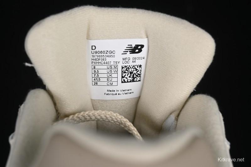 Joe Freshgoods x New Balance 9060 Retro Running Sneakers with ABZORB Cushioning - U9060ZGC