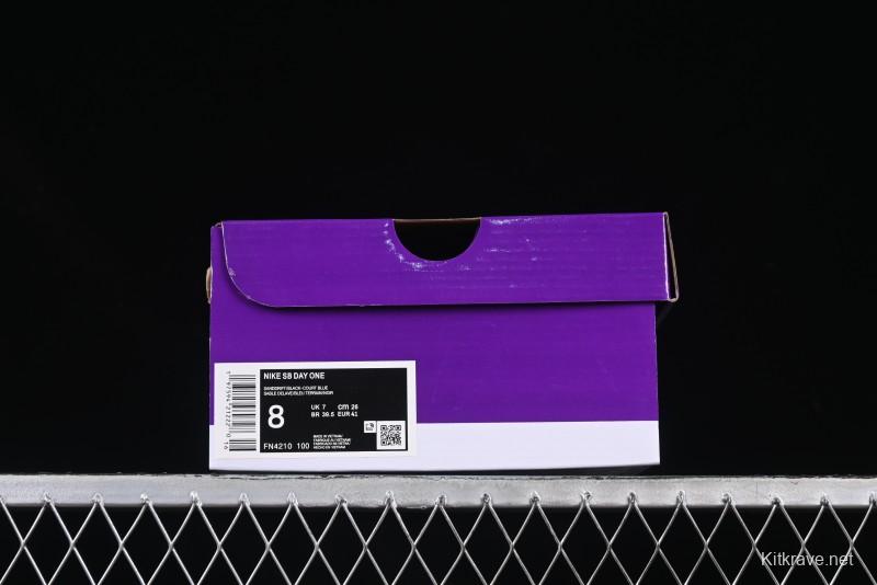 Nike SB Day One Low Top Casual Skate Shoes with Air Zoom Cushion - FN4210-100