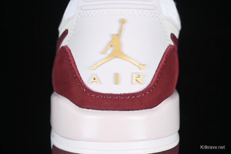 Nike Air Jordan Legacy AJ312 Low Top Sneakers with Velcro Strap and Triple Design - IB4712-161