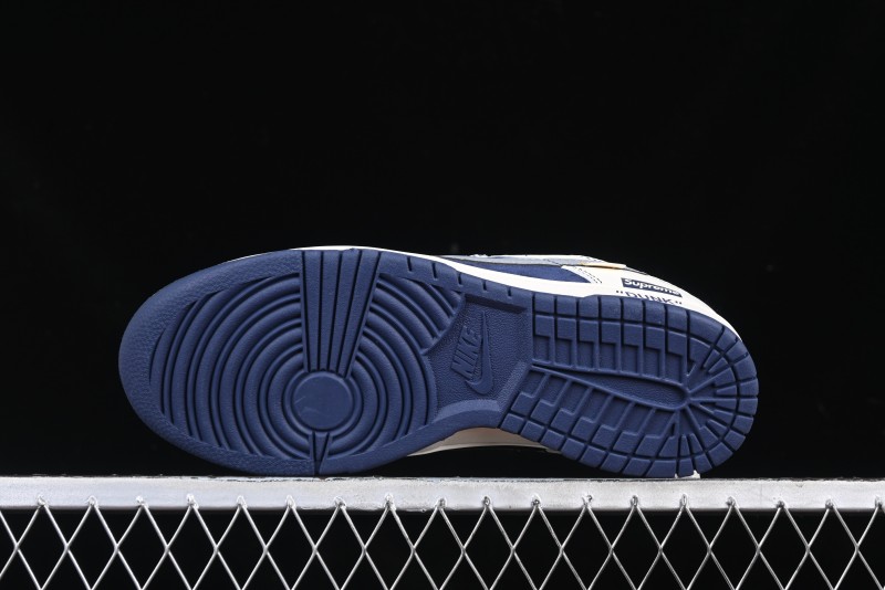 Nike SB Dunk Low Stussy Anniversary Edition Customized Low-Top Casual Sneakers - DM6868-035