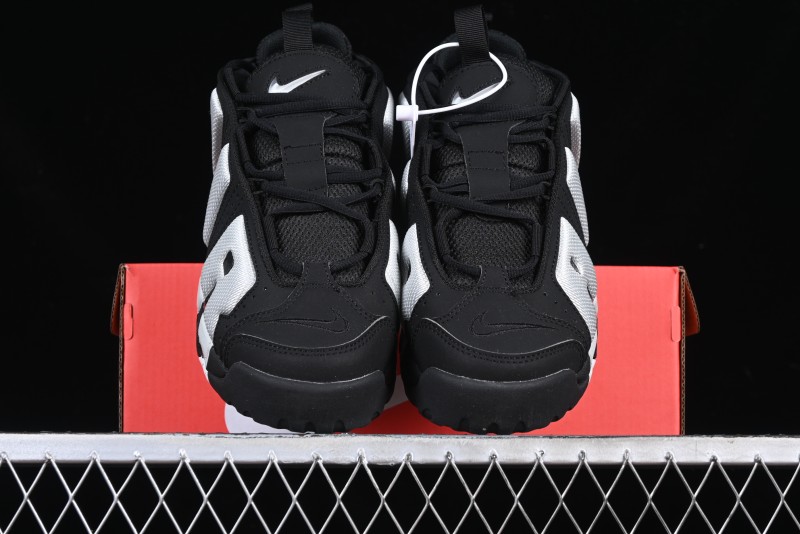 Nike Air More Uptempo Retro Basketball Shoes with Breathable Mesh Upper - FZ3055-001